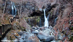 日光・鬼怒川温泉の格安宿がおすすめする観光名所　裏見ノ滝